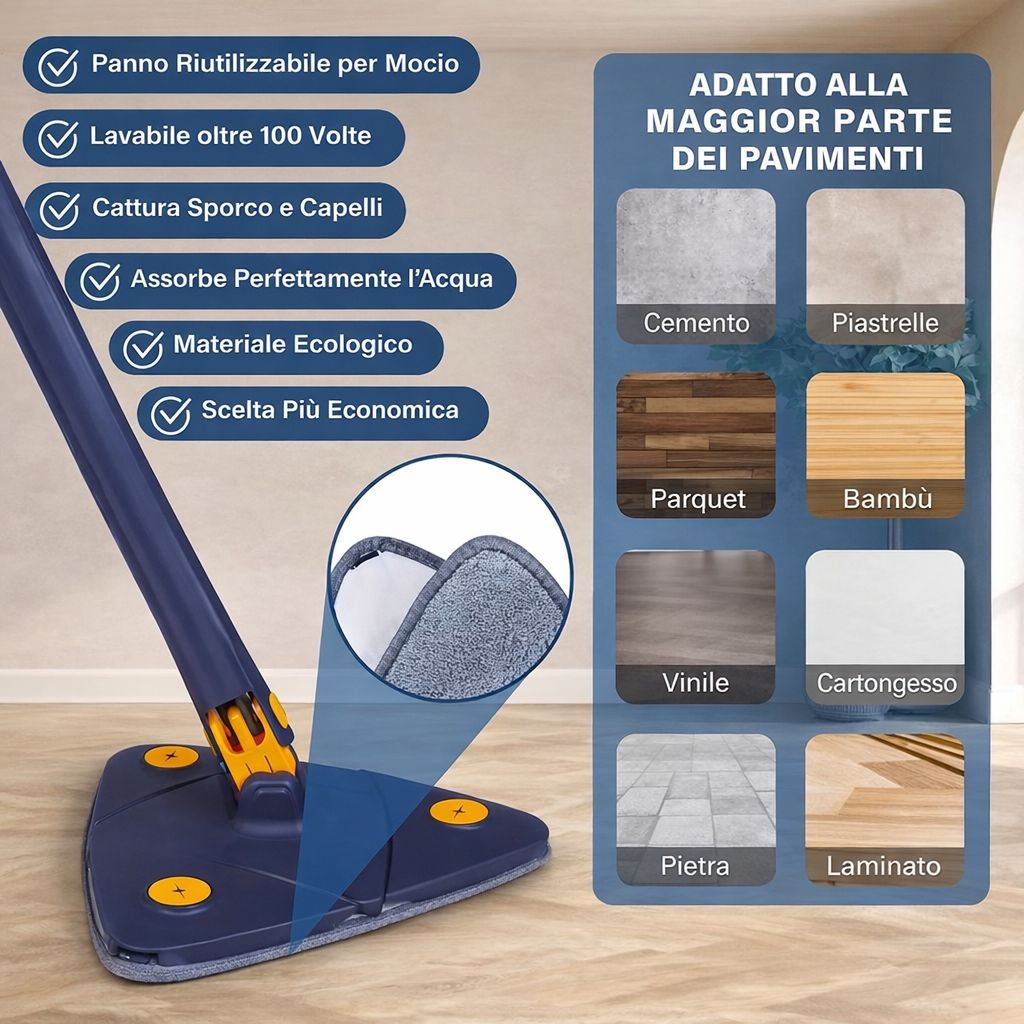 scopa mop 360°