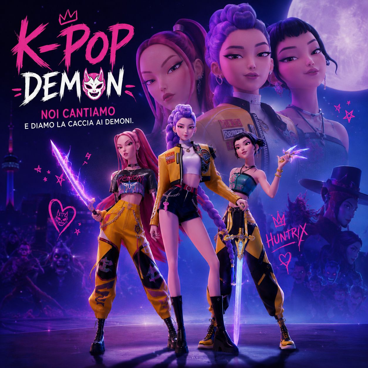 K POP - DEMON CANTANTI