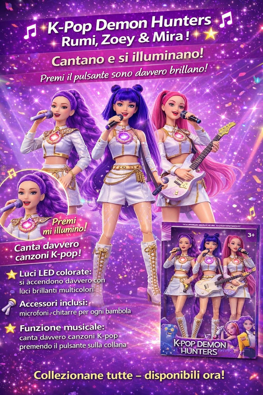 NEW DOLLS bambole K-POP! 3 BAMBOLE!